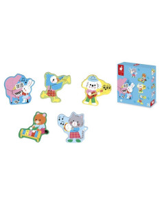 5 PUZZLES EVOLUTIVOS  MÚSICA